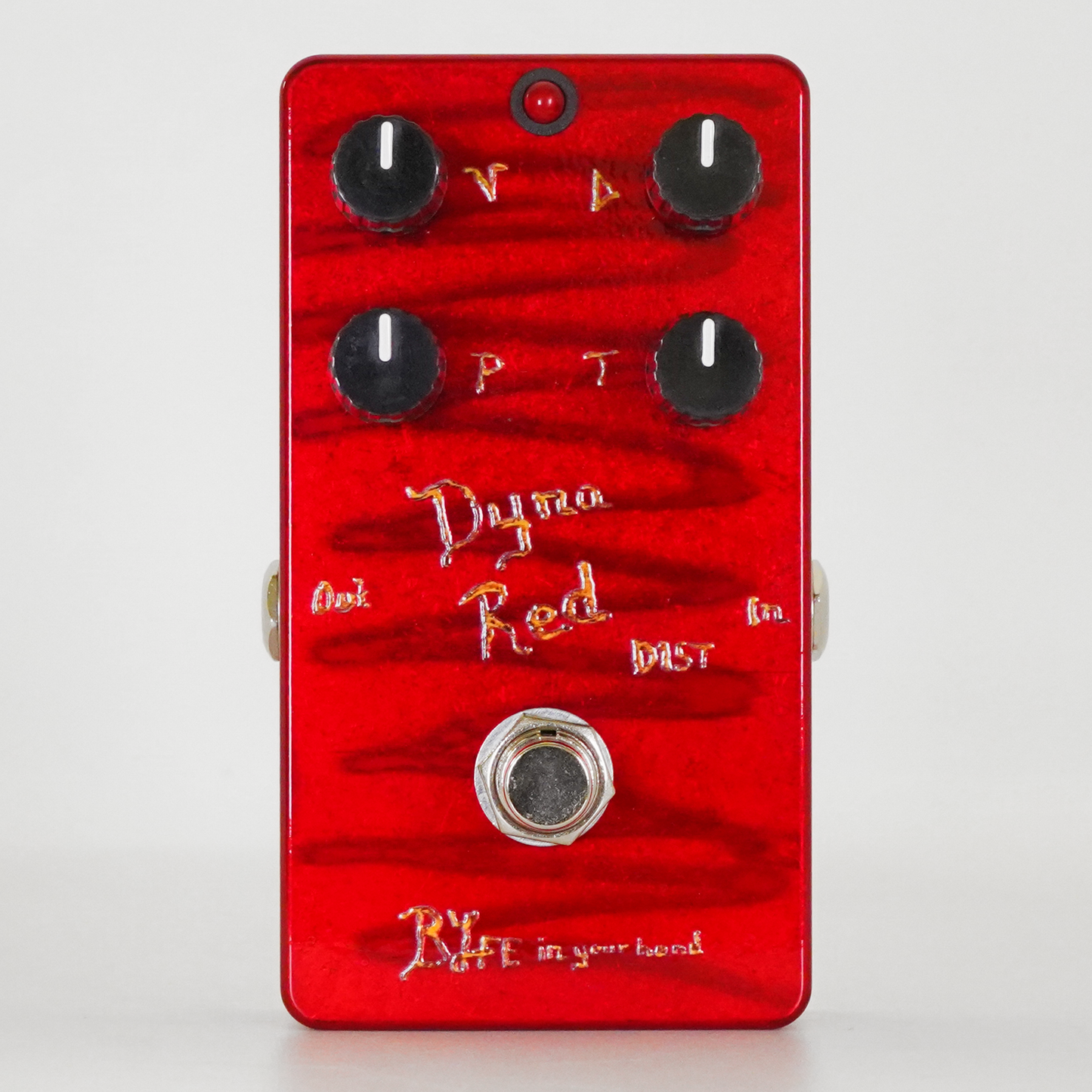 One Control BJFE in your hand series Dyna Red Distortion 4K