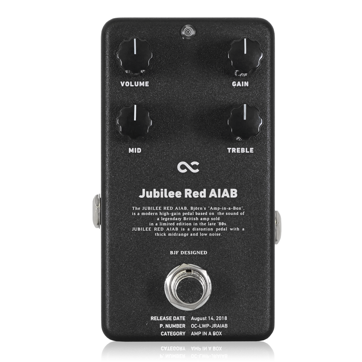 One Control LWP Series Jubilee Red AIAB Solder Free Pedal Kit