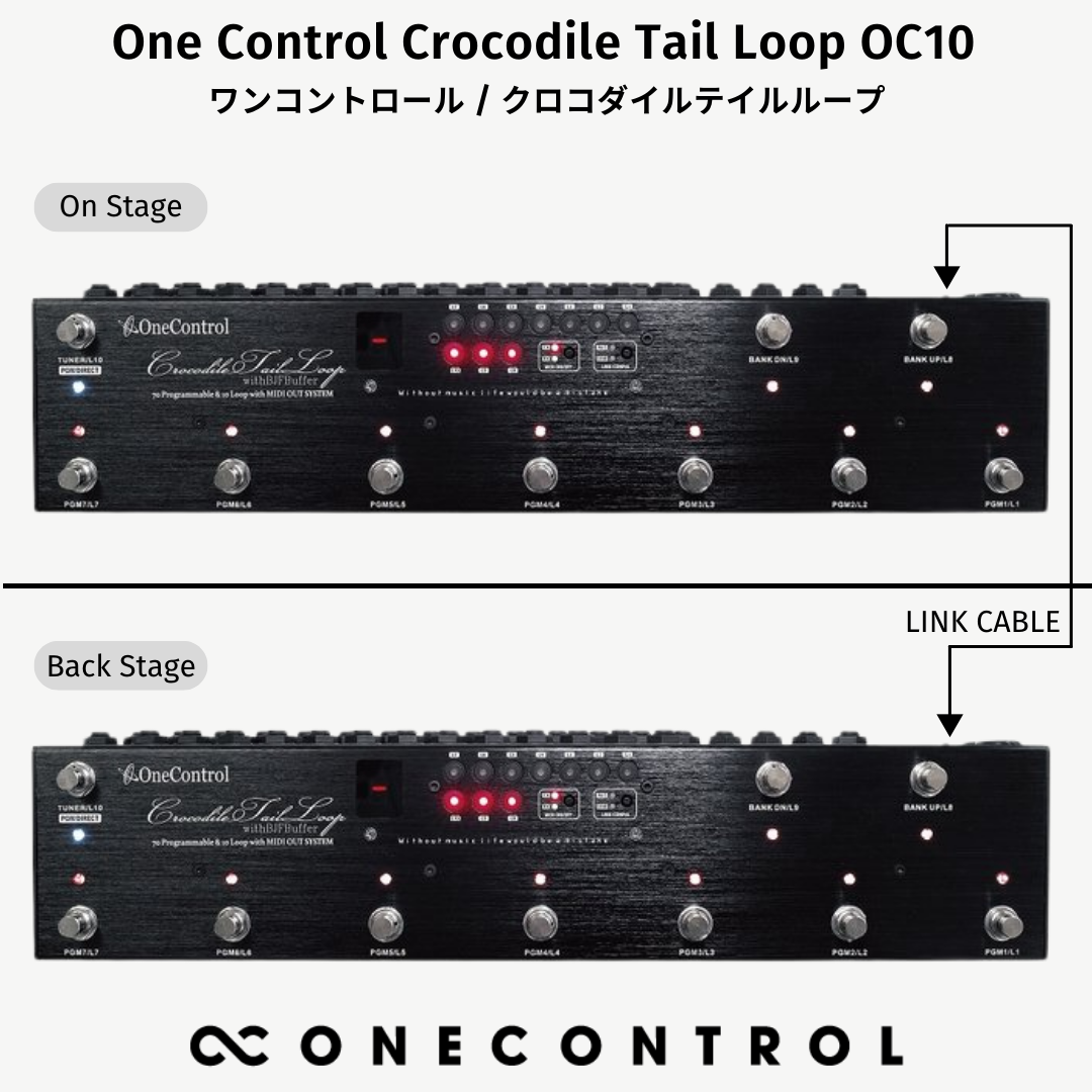 シップス最落無し！ One Control　Crocodile Tail Loop OC10 / t38347 最高峰のプログラマブルスイッチャー ★ 強化プロテクター付属　1円 その他