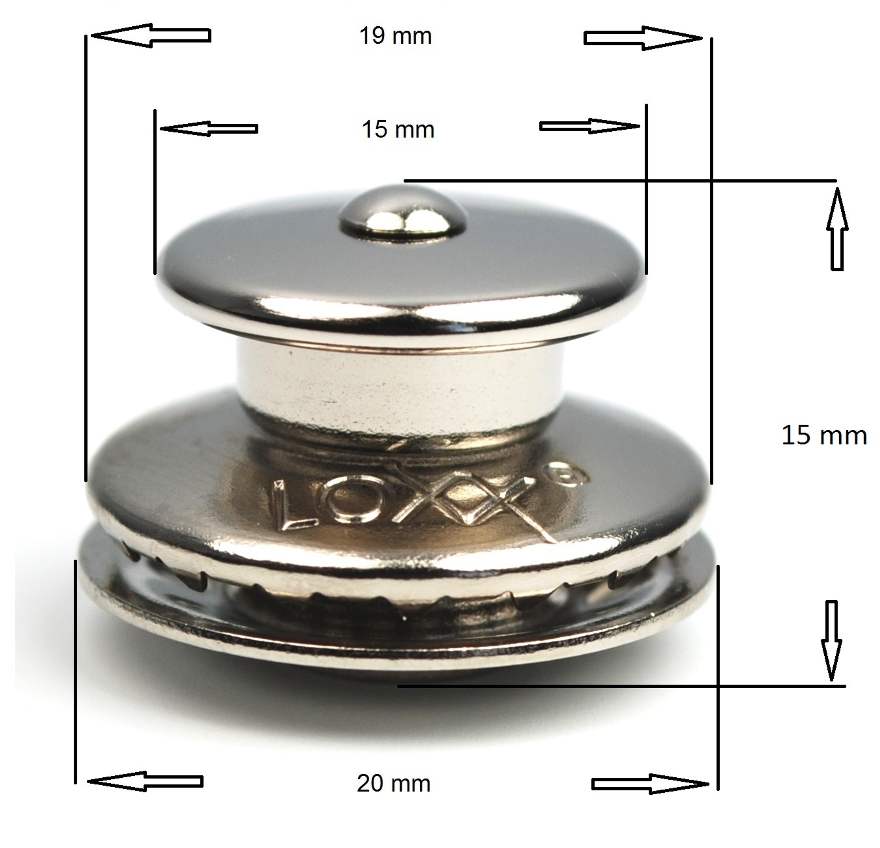 LOXX LOXX Music Box Standard Chrome / ストラップピン ストラップ