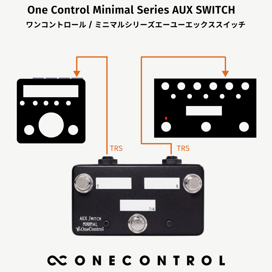 ギター One Control Minimal Series AUX SWITCH