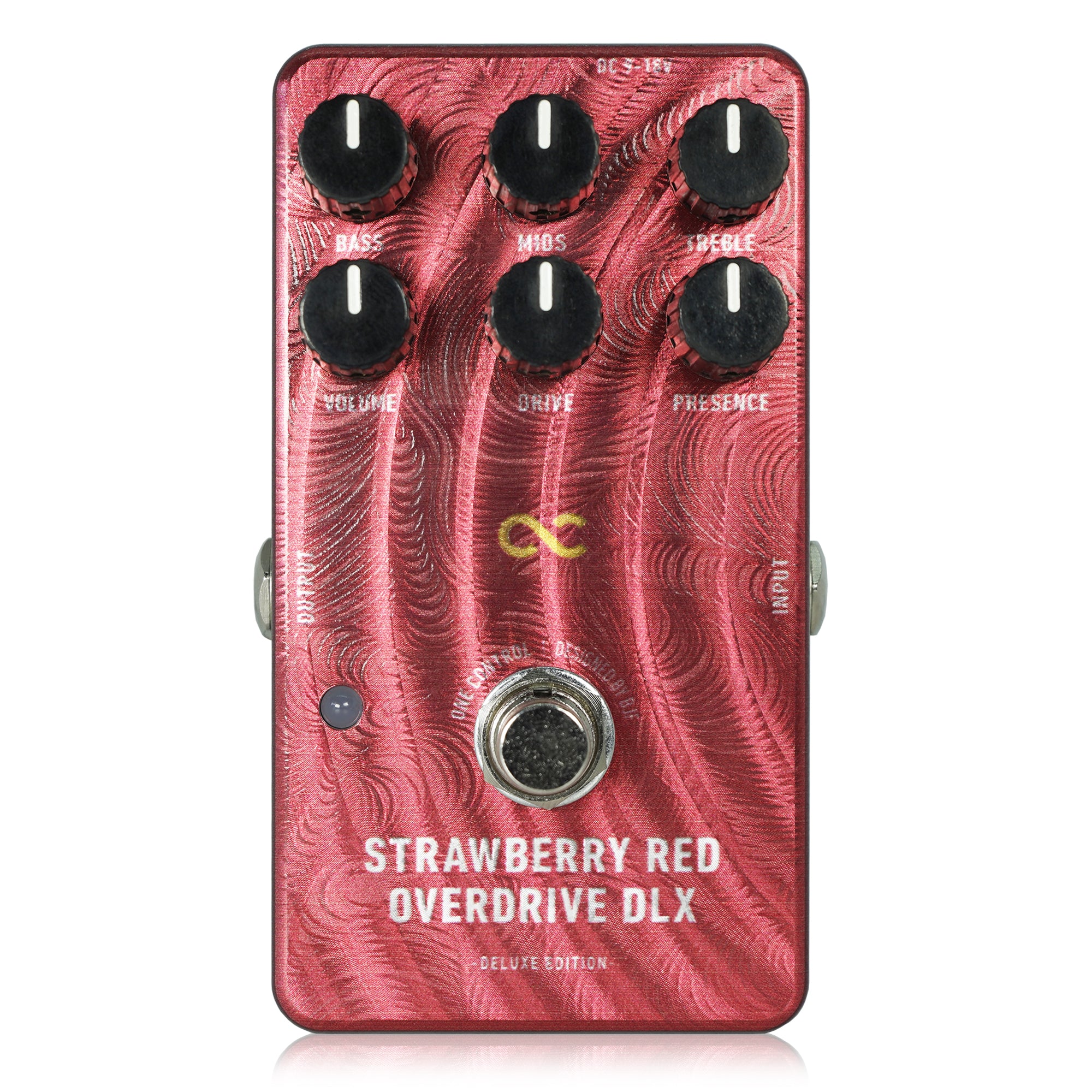 【美品】One Control Strawberry Red OverDrive